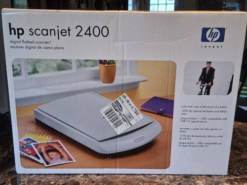 New sealed scanjet 2400 - new,