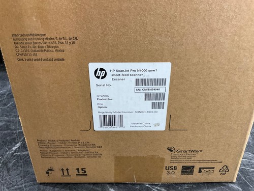 Scanjet pro n4000 snw1 usb3 - hp,