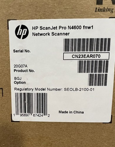 20g07a scanjet pro - 20g07a, n4600