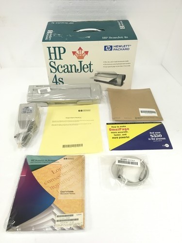 New scanjet c1120a - hp, 4s